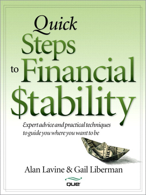 Title details for Quick Steps to Financial Stability by Alan Lavine - Available